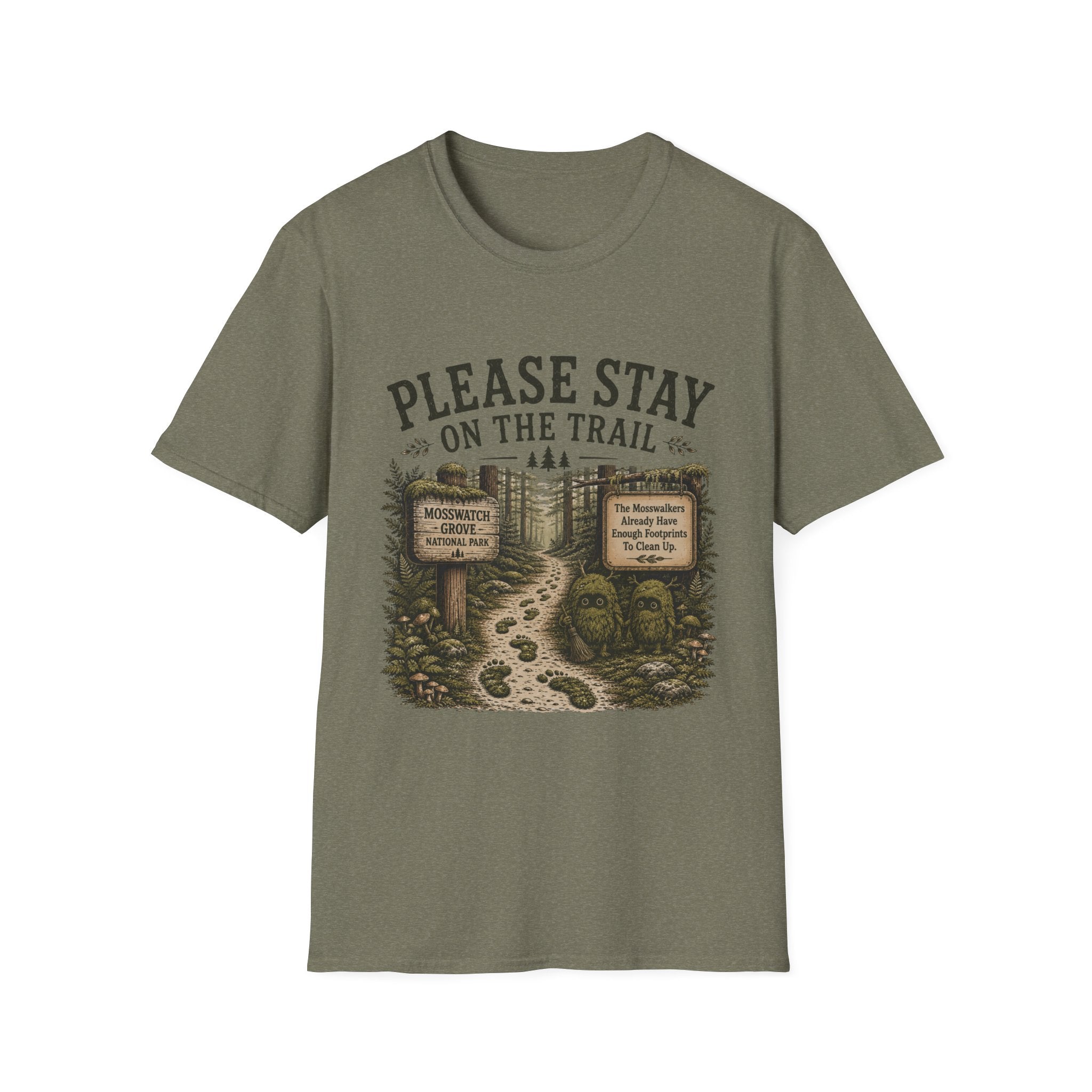 Mosswatch Grove Stay On Trail T-Shirt