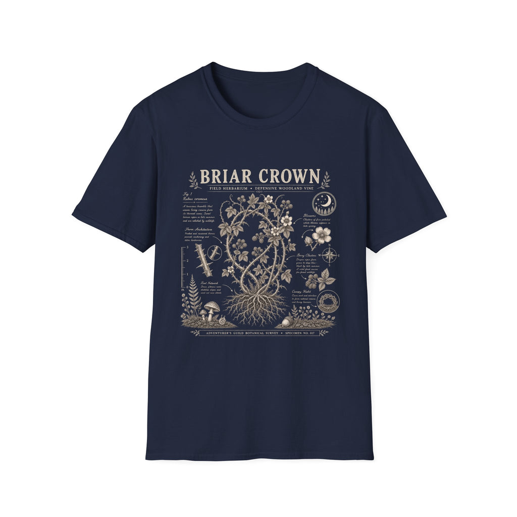 Briar Crown Herbarium Plate T-Shirt