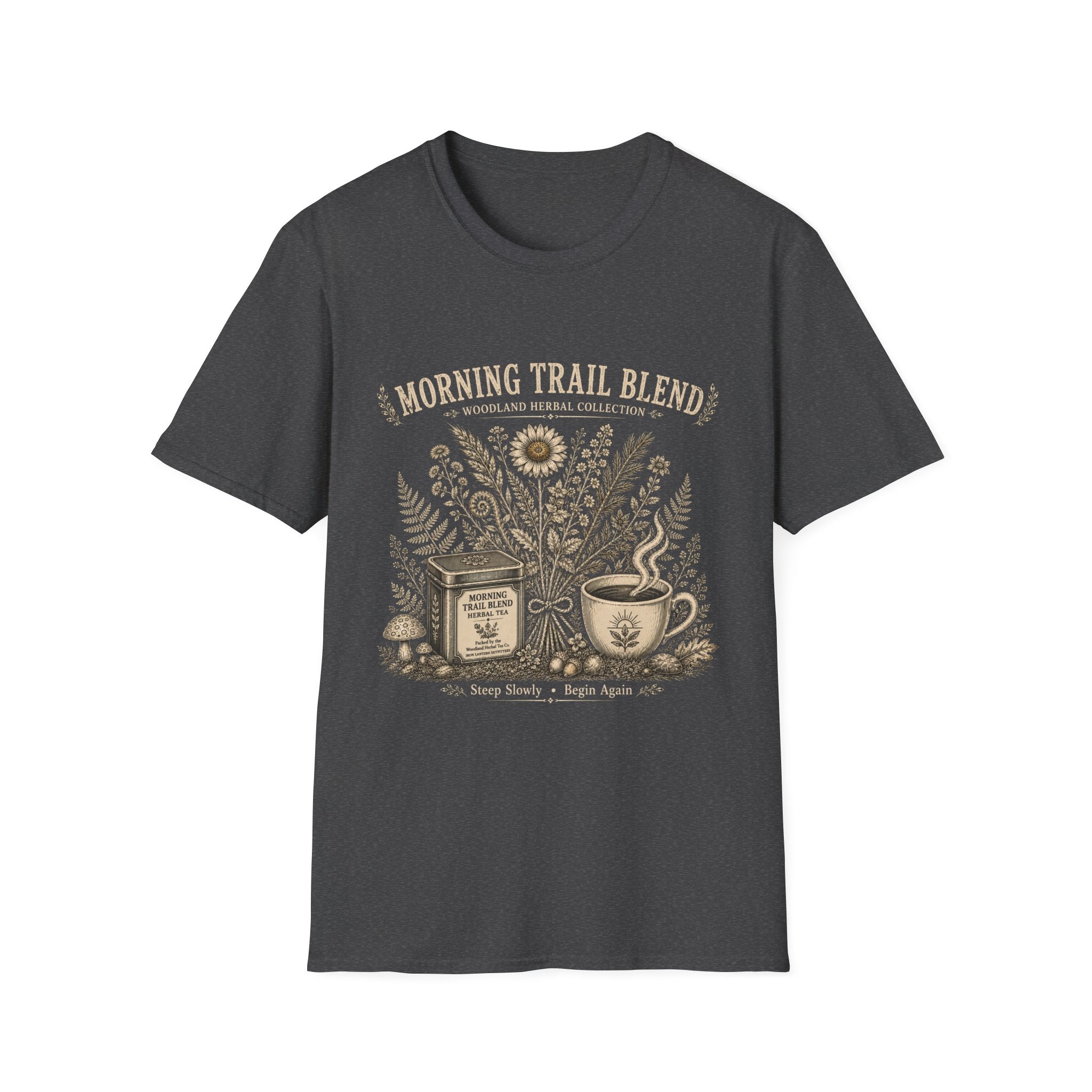 Morning Trail Blend Woodland Herbal Tea T-Shirt