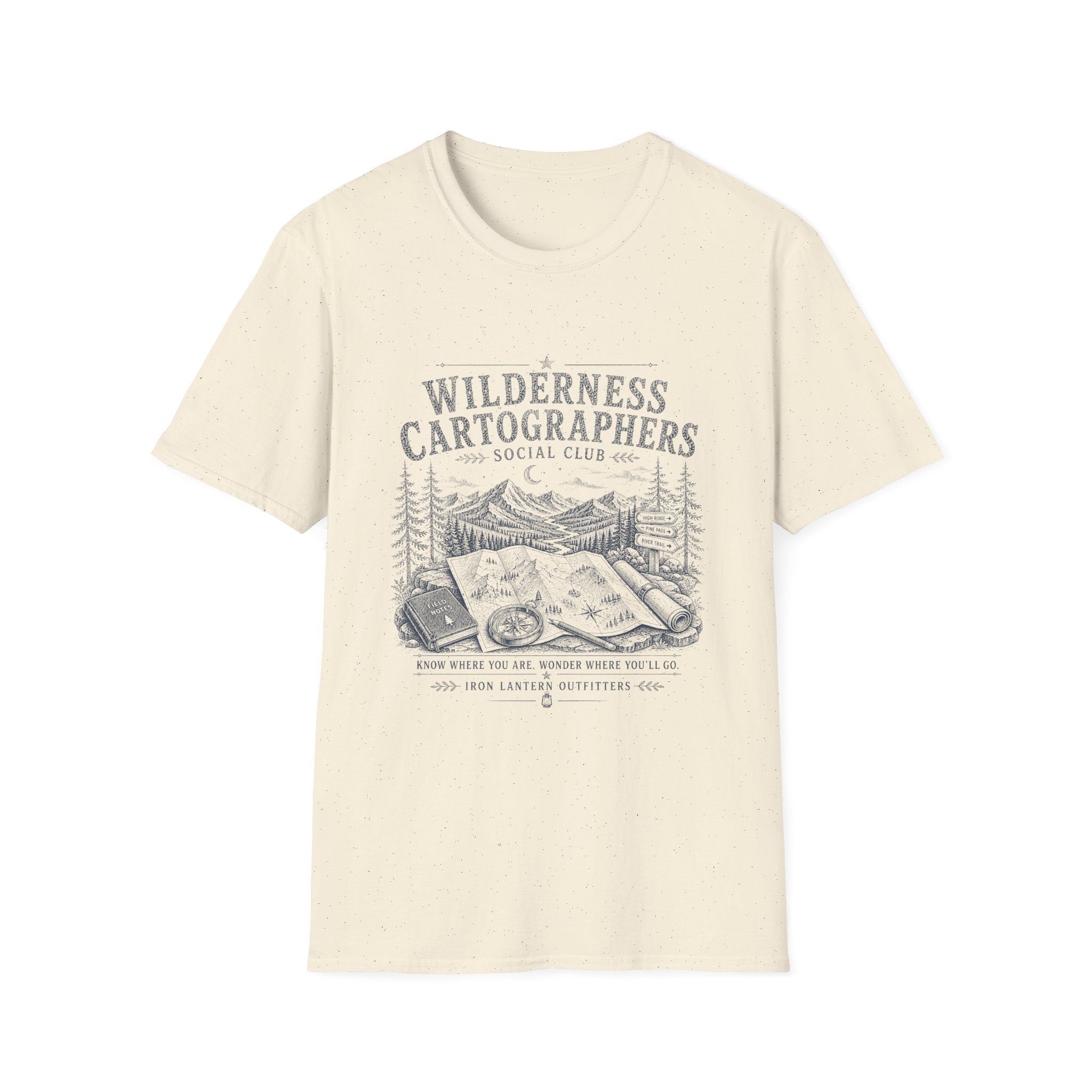 Wilderness Cartographers Social Club T-Shirt