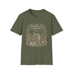 Woodland Library Engraving T-Shirt