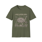King’s Lantern Lichen Herbarium Plate T-Shirt
