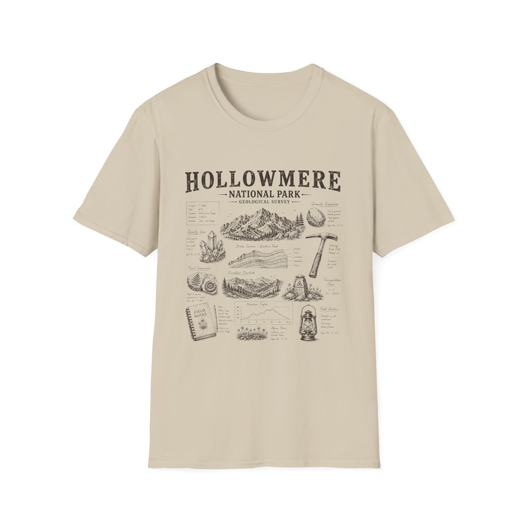 Hollowmere National Park Geological Survey T-Shirt