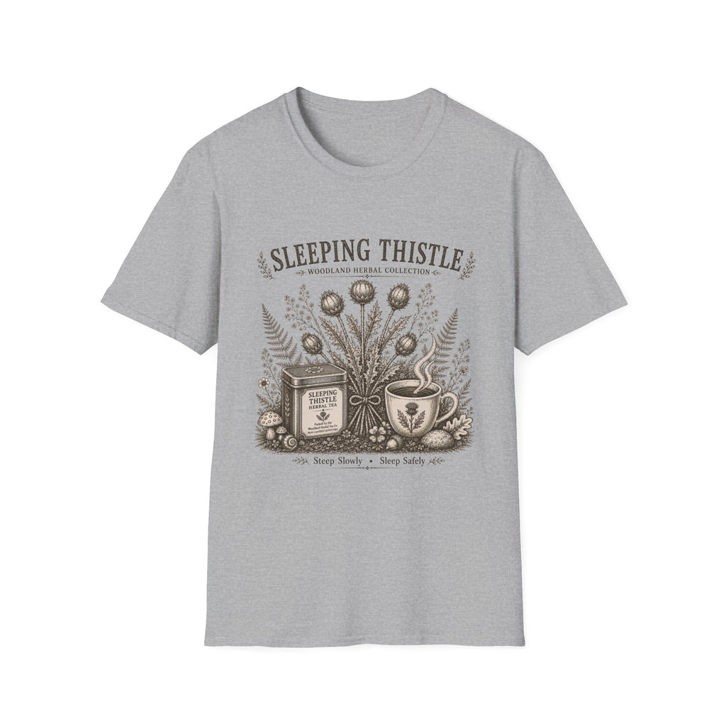 Sleeping Thistle Woodland Herbal Tea T-Shirt