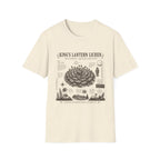 King’s Lantern Lichen Herbarium Plate T-Shirt