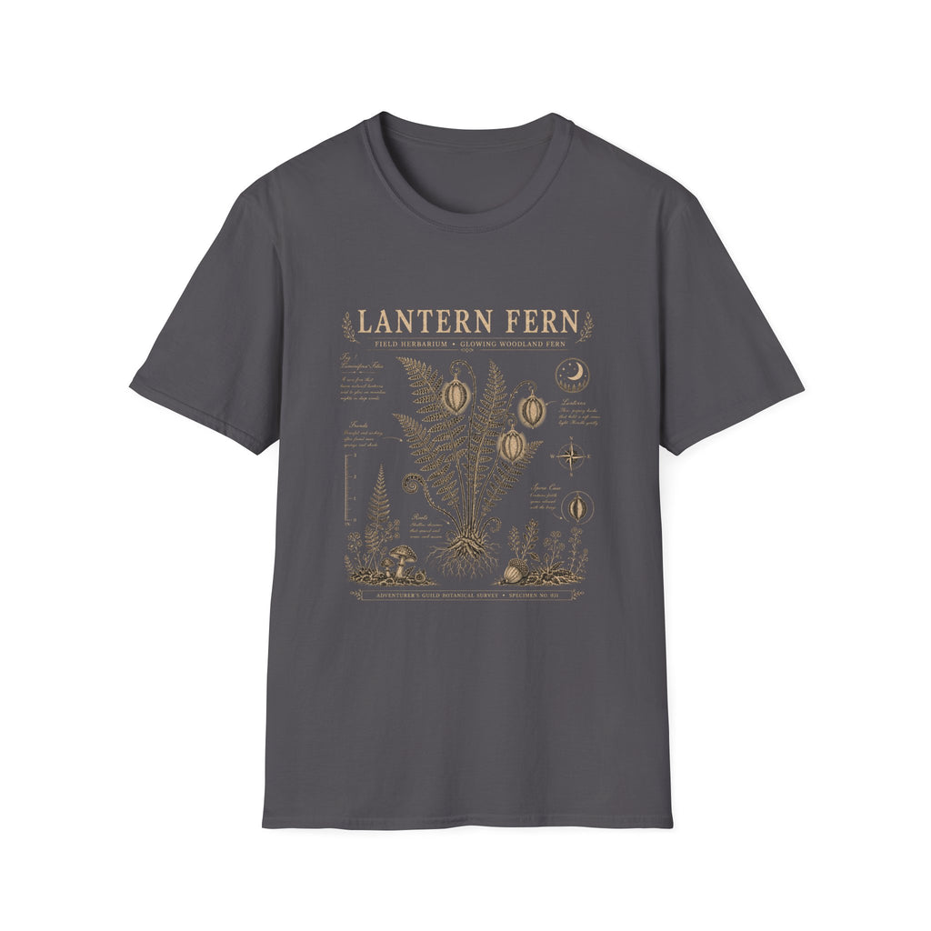 Lantern Fern Herbarium Plate T-Shirt