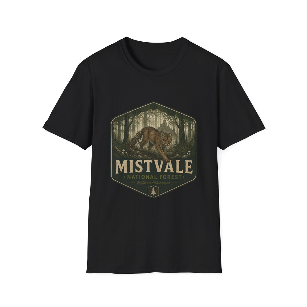 Mistvale National Forest Briar Cat Patch T-Shirt