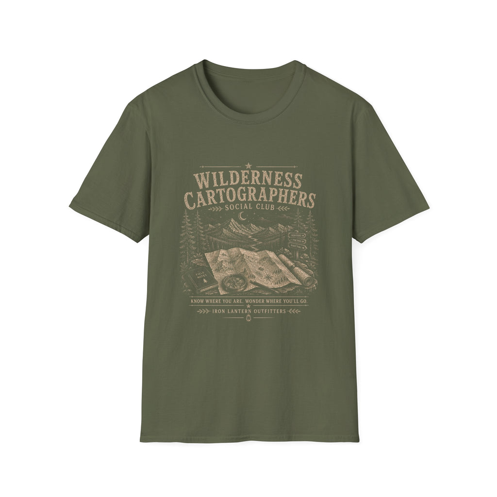 Wilderness Cartographers Social Club T-Shirt