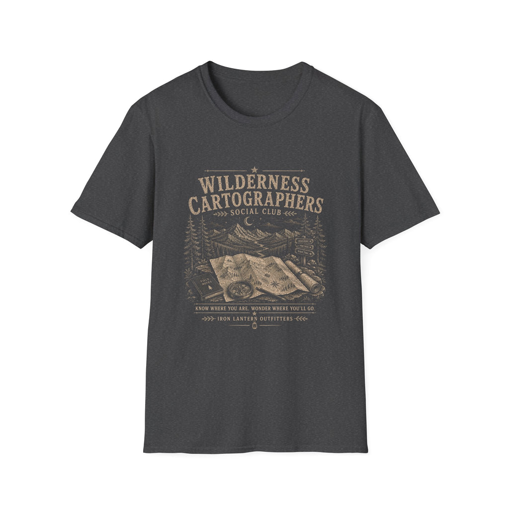 Wilderness Cartographers Social Club T-Shirt