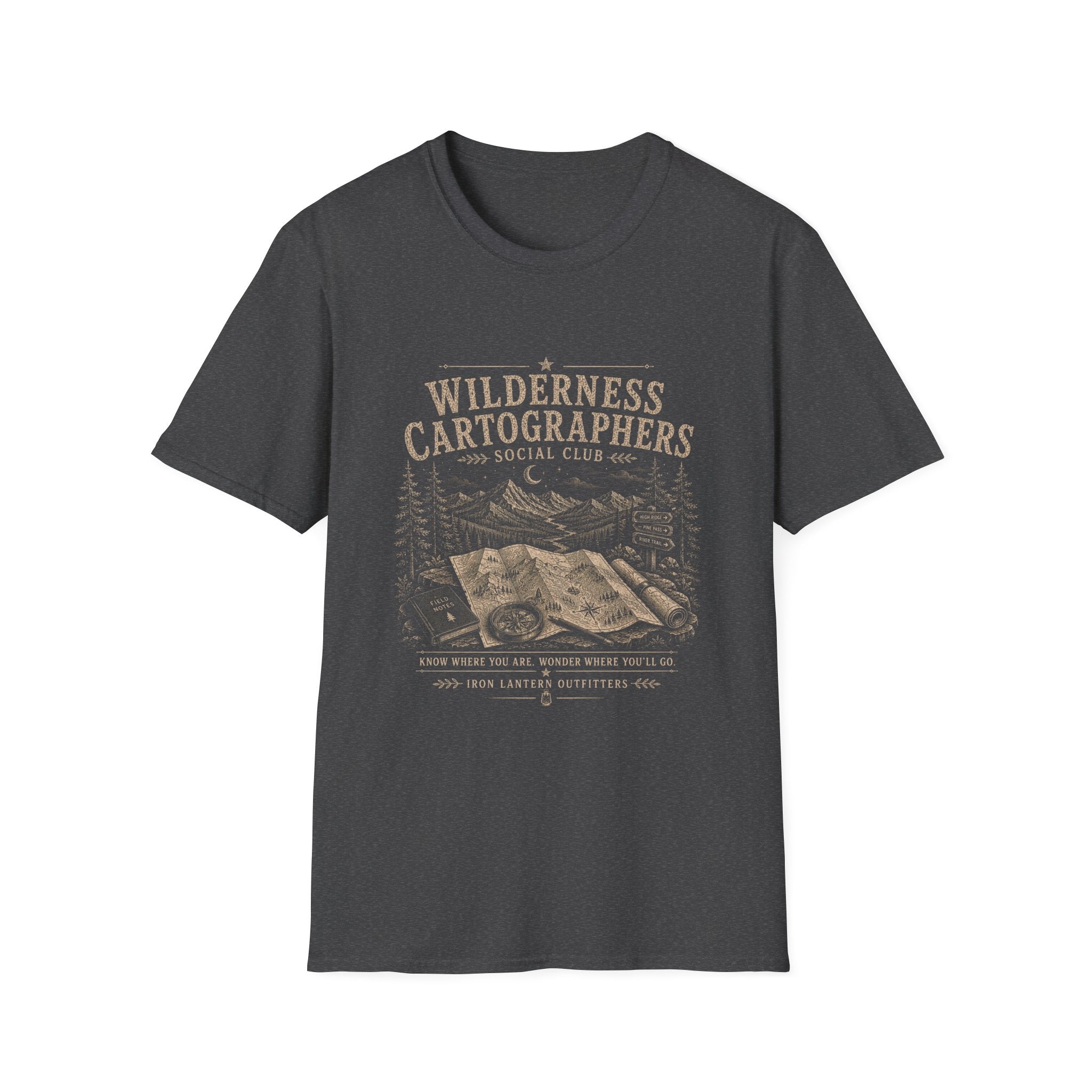 Wilderness Cartographers Social Club T-Shirt
