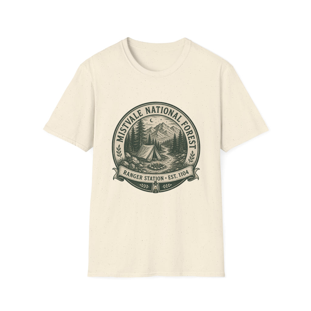 Mistvale Ranger Station Badge T-Shirt