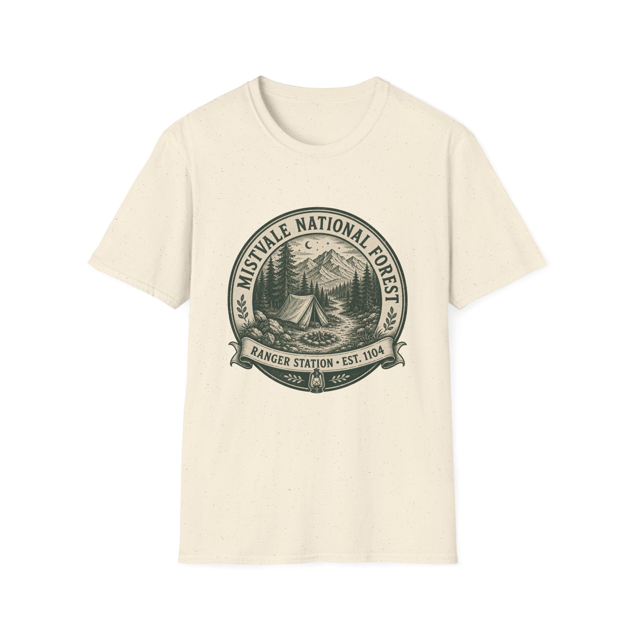Mistvale Ranger Station Badge T-Shirt