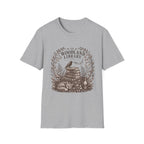 Woodland Library Engraving T-Shirt