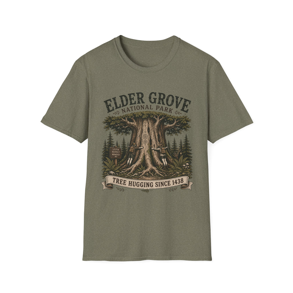 Elder Grove National Park Tree Hugging T-Shirt