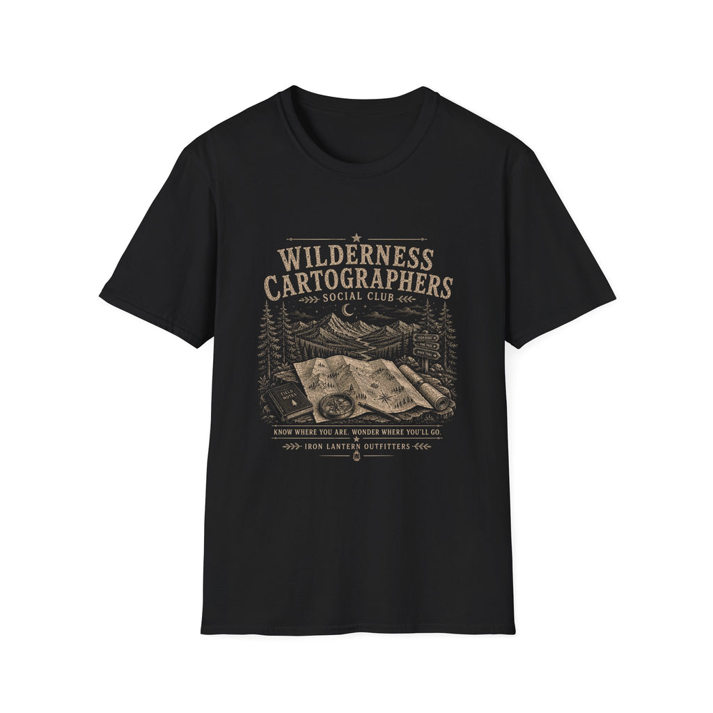 Wilderness Cartographers Social Club T-Shirt