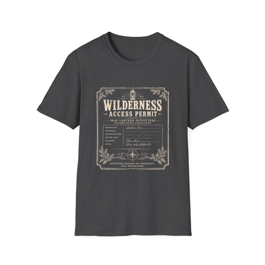 Wilderness Access Permit T-Shirt