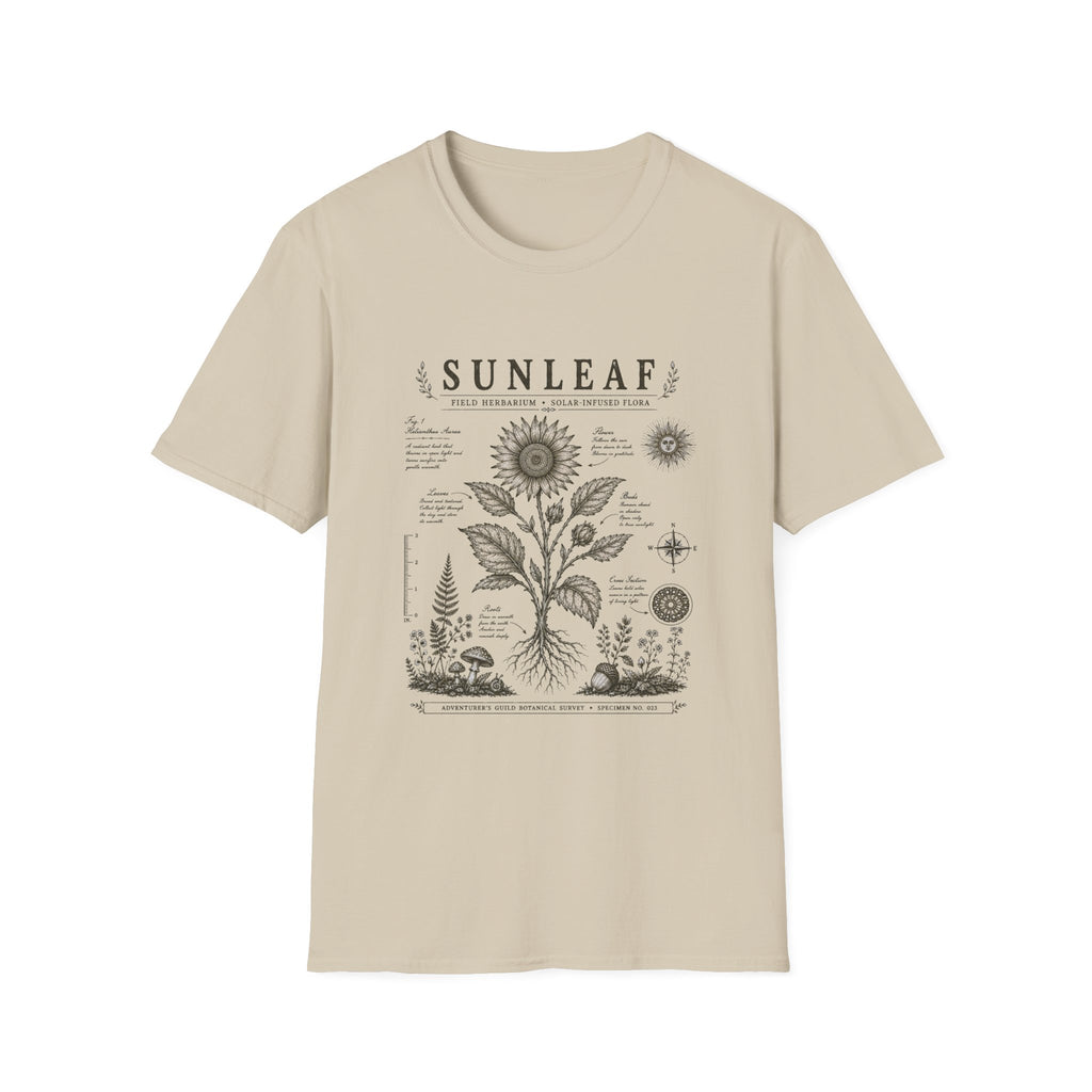 Sunleaf Herbarium Plate T-Shirt