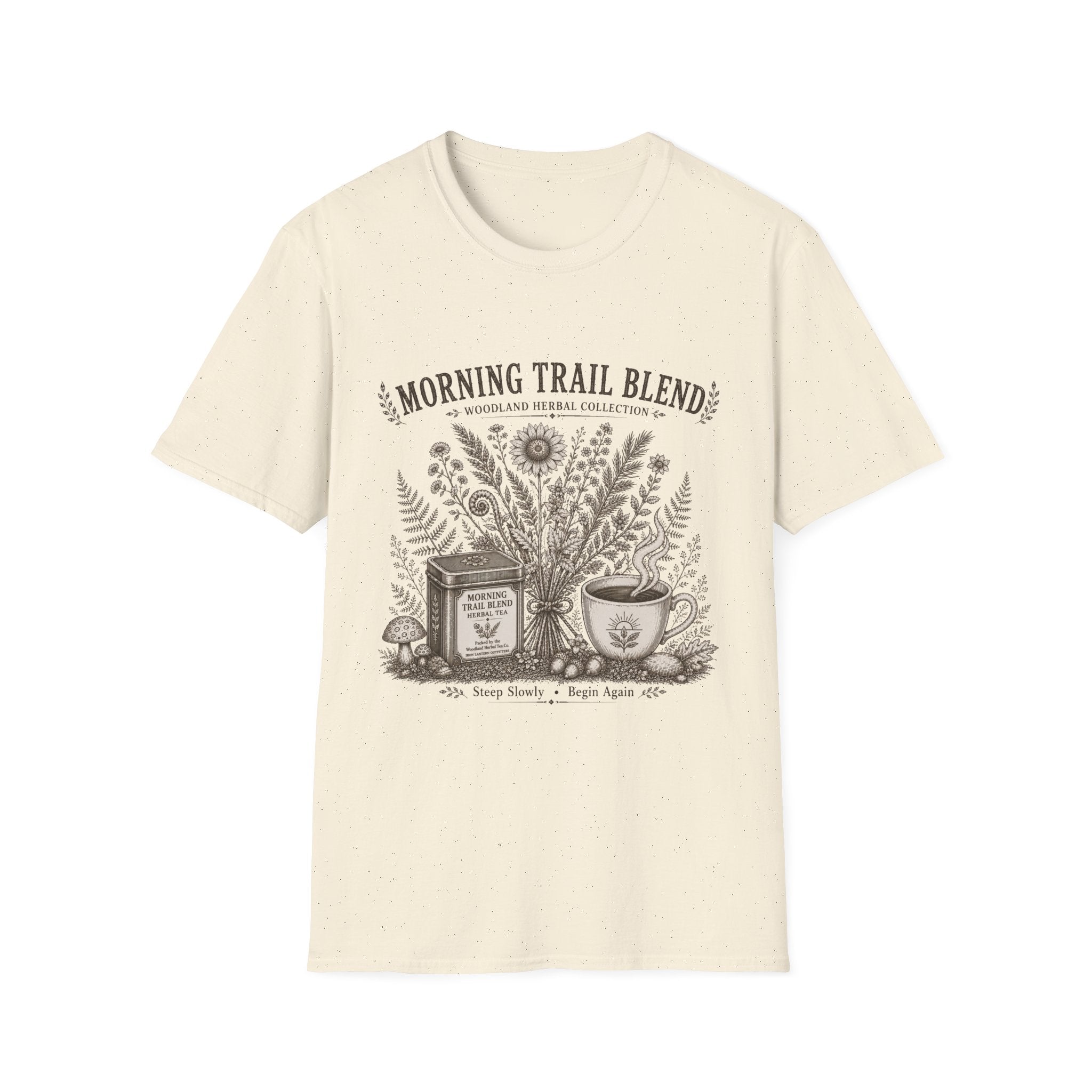 Morning Trail Blend Woodland Herbal Tea T-Shirt