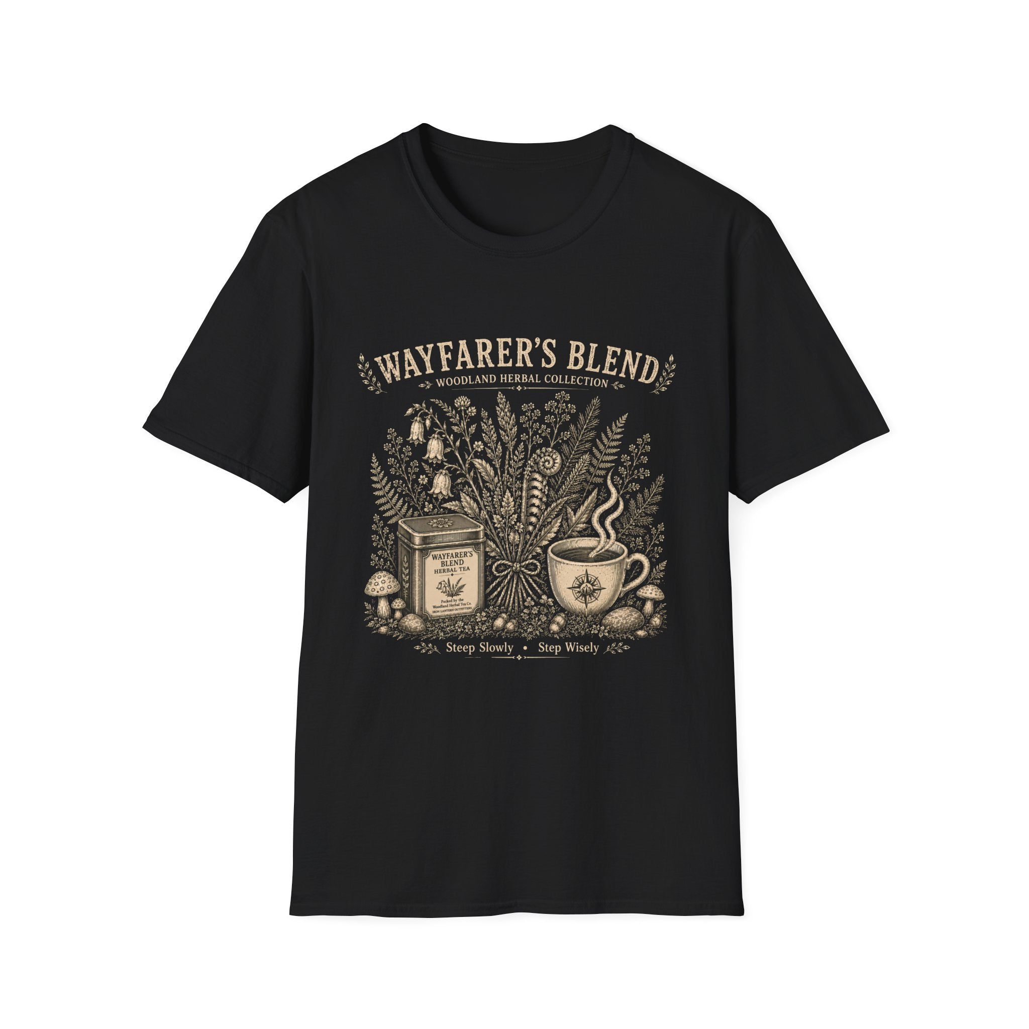 Wayfarer's Blend Woodland Herbal Tea T-Shirt