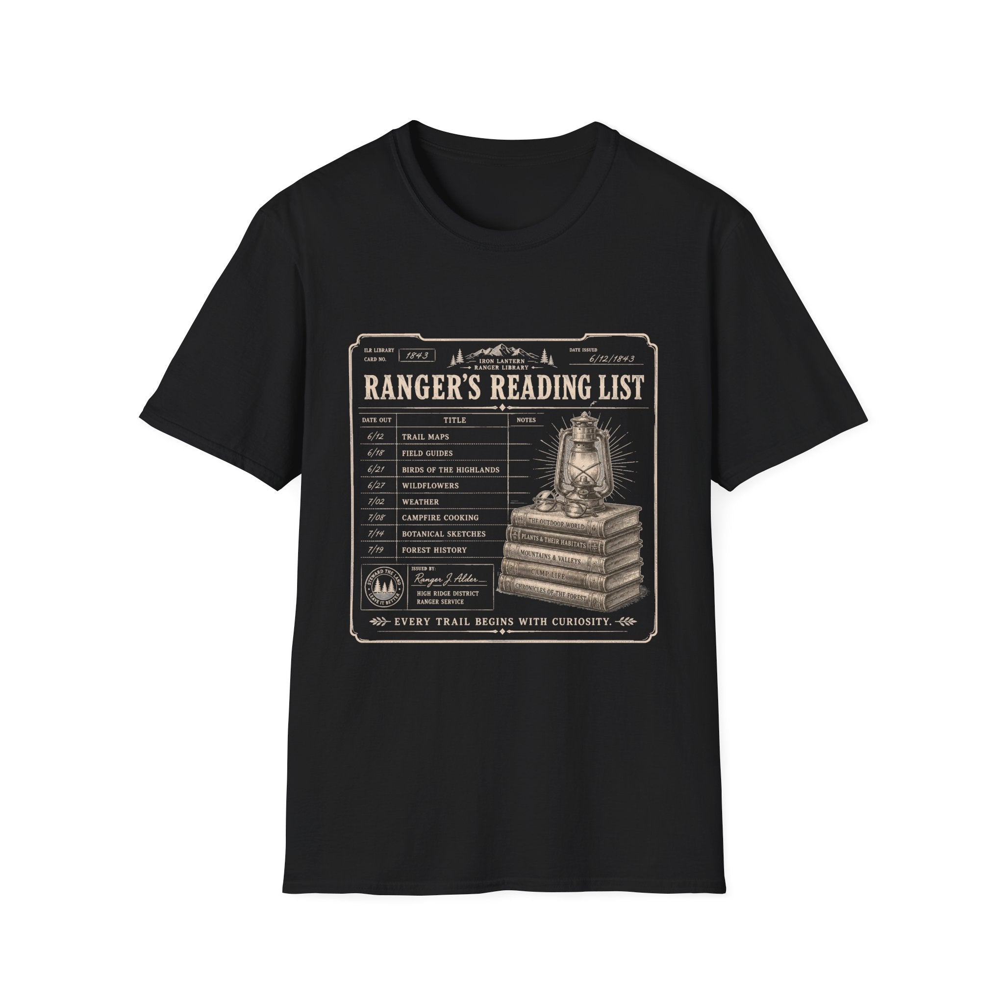 Ranger’s Reading List T-Shirt