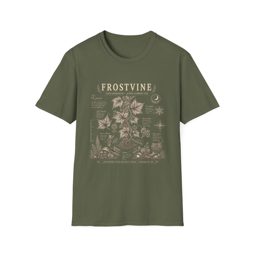 Frostvine Herbarium Plate T-Shirt