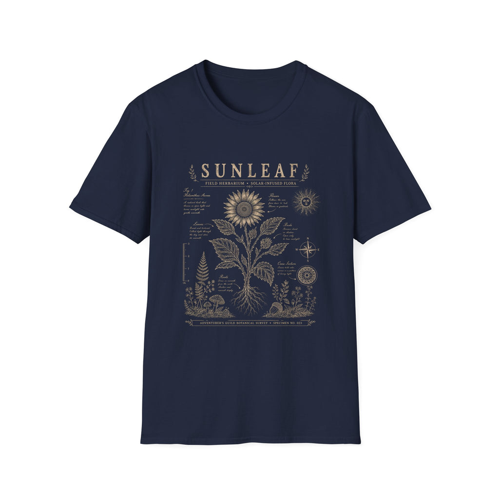 Sunleaf Herbarium Plate T-Shirt