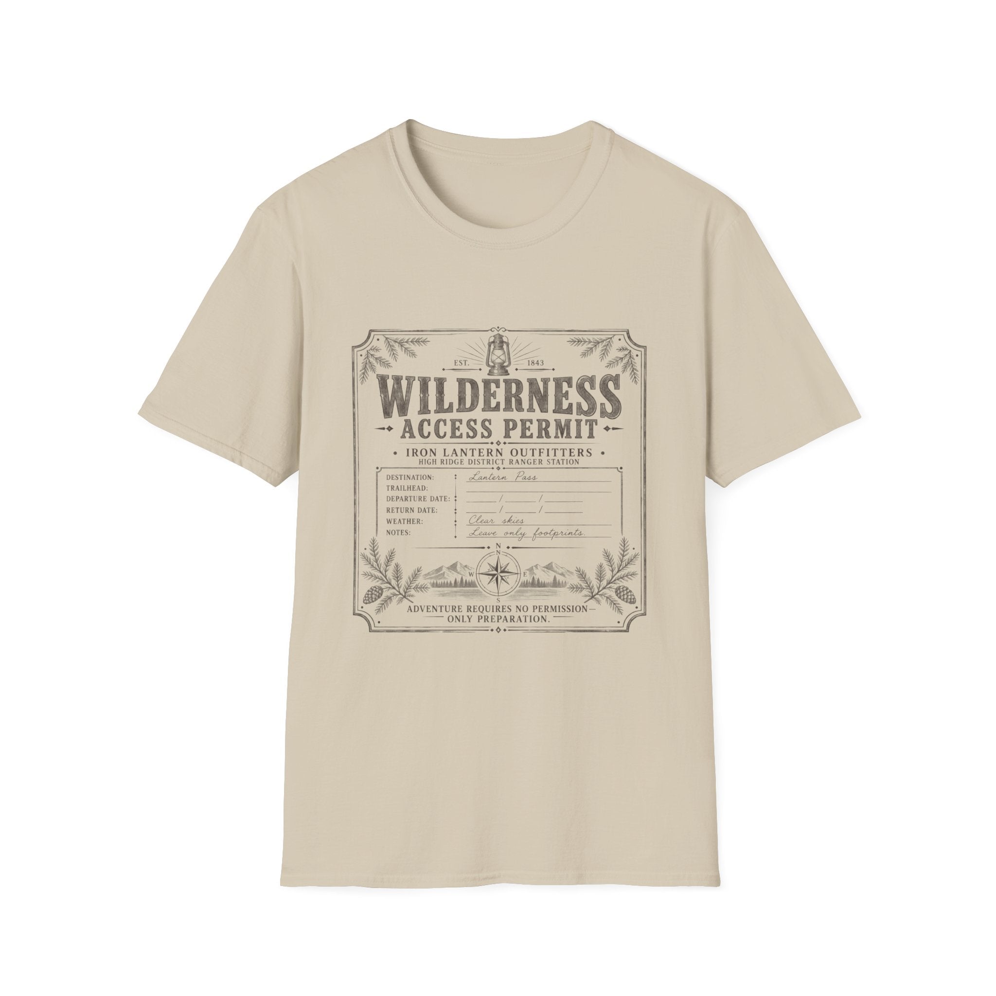 Wilderness Access Permit T-Shirt