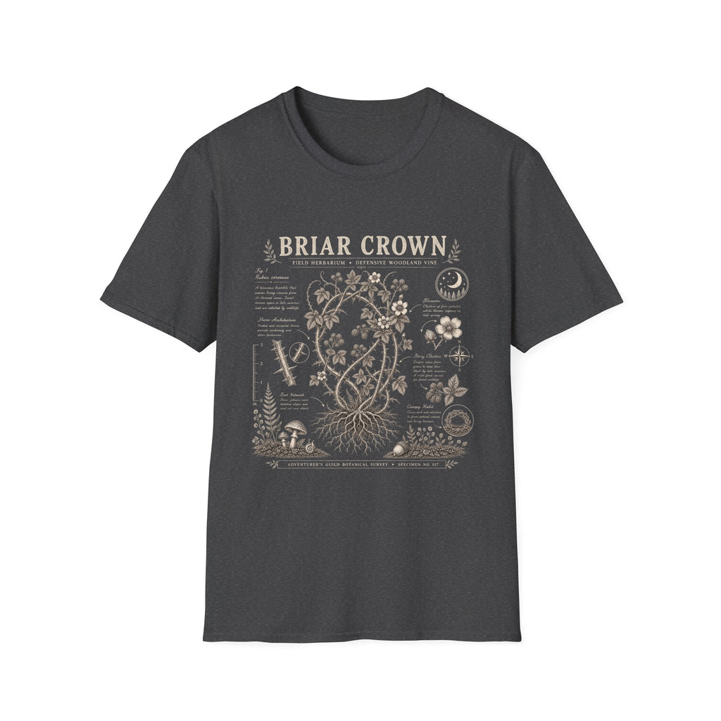Briar Crown Herbarium Plate T-Shirt