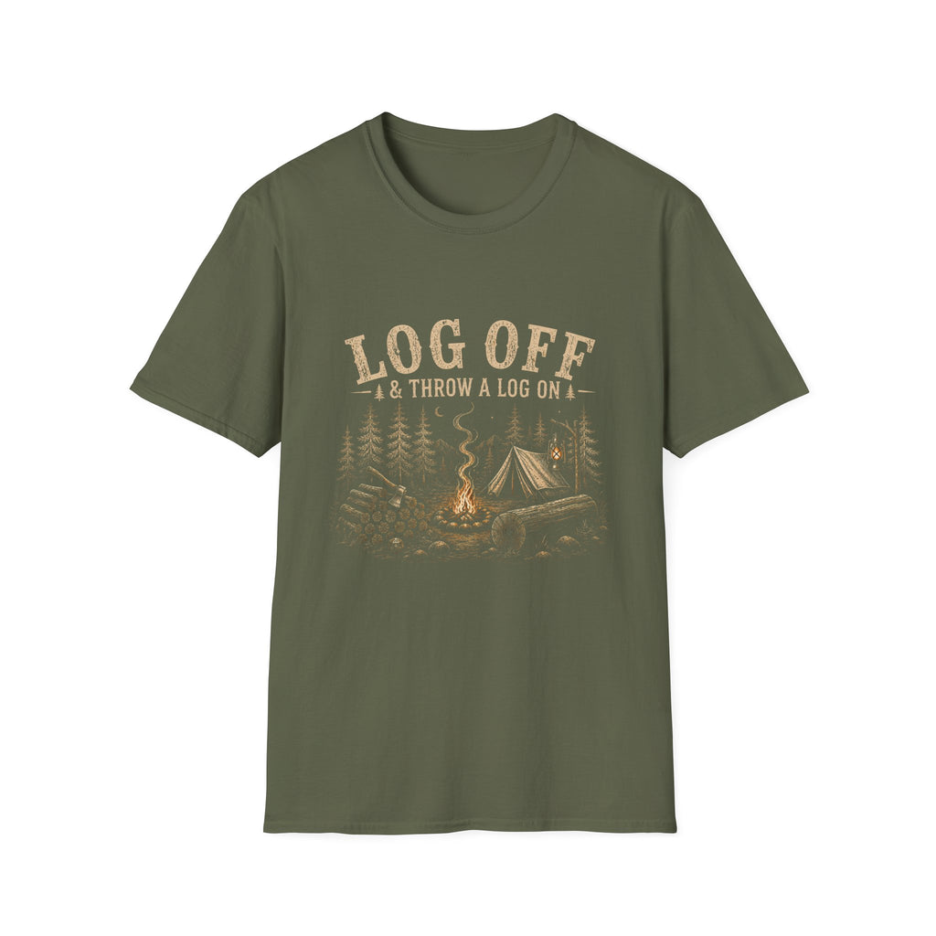 Log Off and Log On T-Shirt