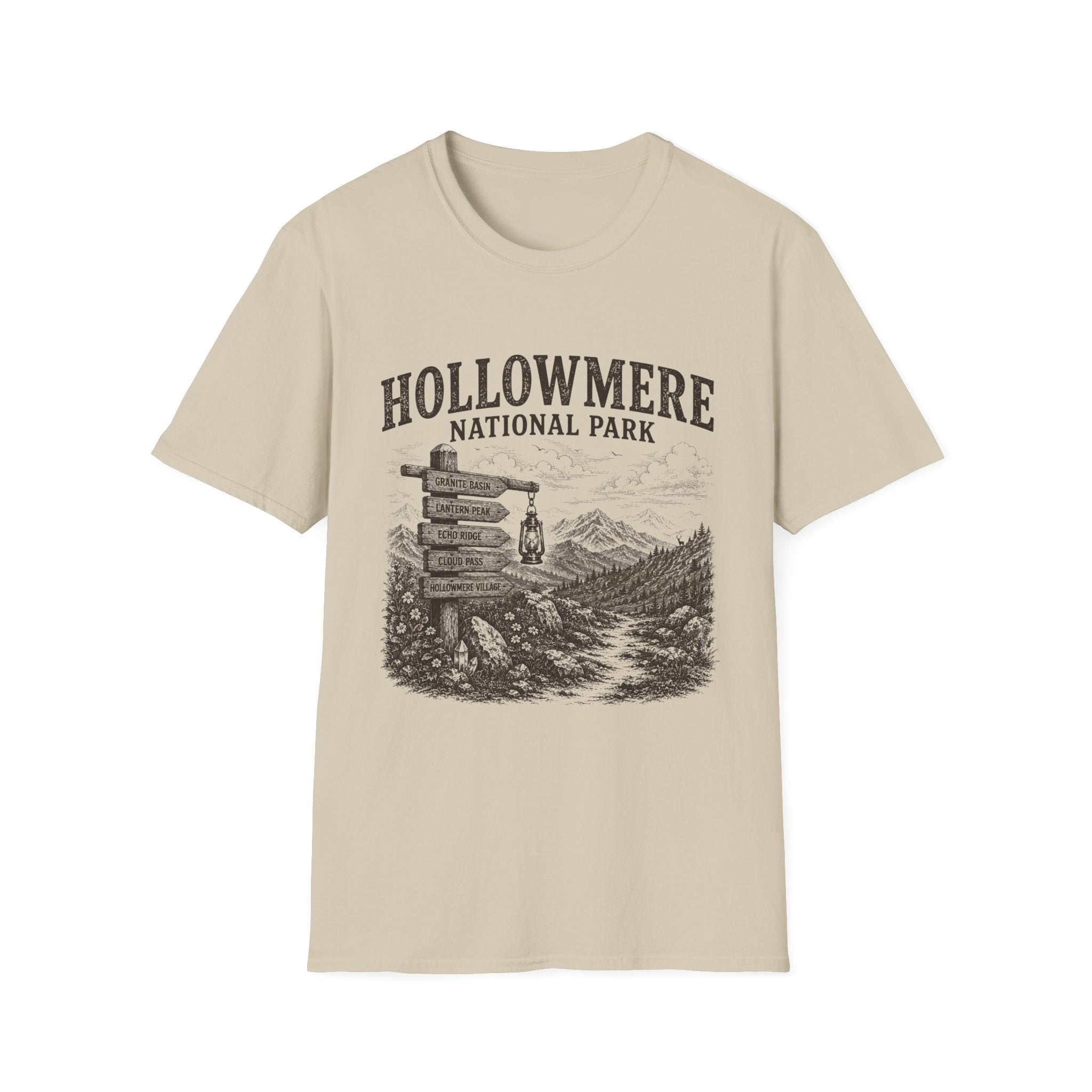 Hollowmere National Park Stone Lantern Pass T-Shirt