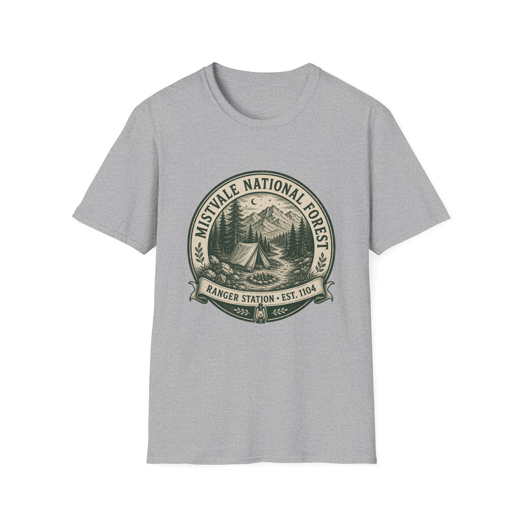 Mistvale Ranger Station Badge T-Shirt