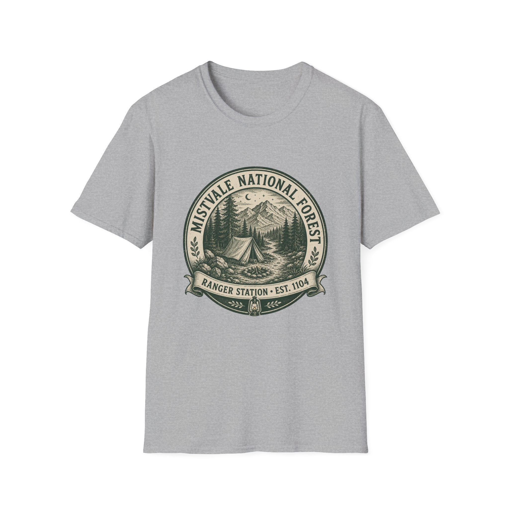 Mistvale Ranger Station Badge T-Shirt