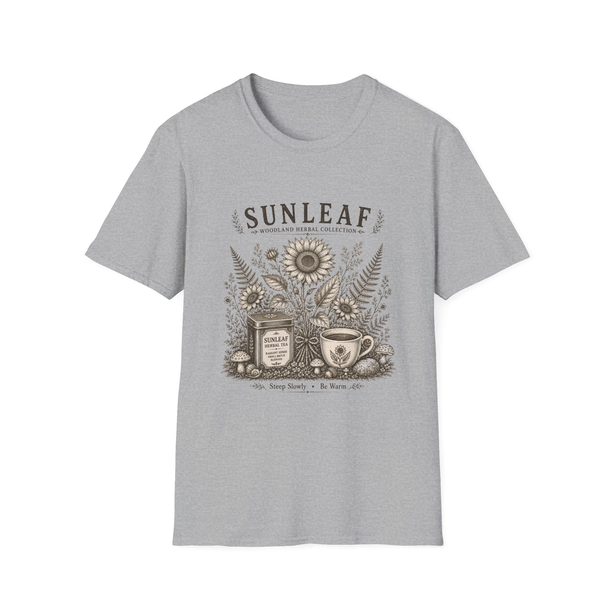 Sunleaf Woodland Herbal Tea T-Shirt