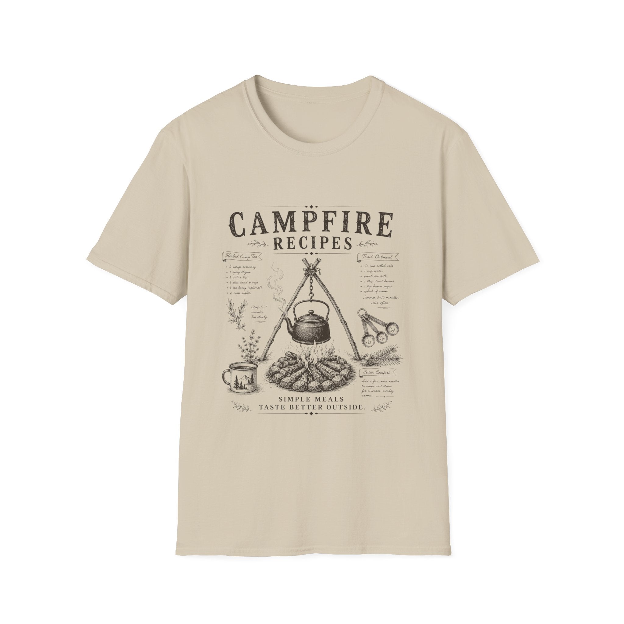 Campfire Recipes T-Shirt
