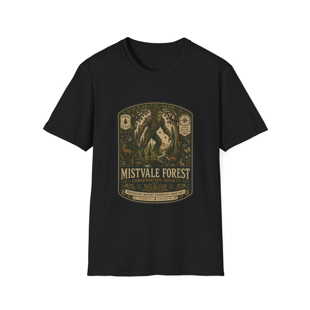 Mistvale Forest Conservation Badge T-Shirt