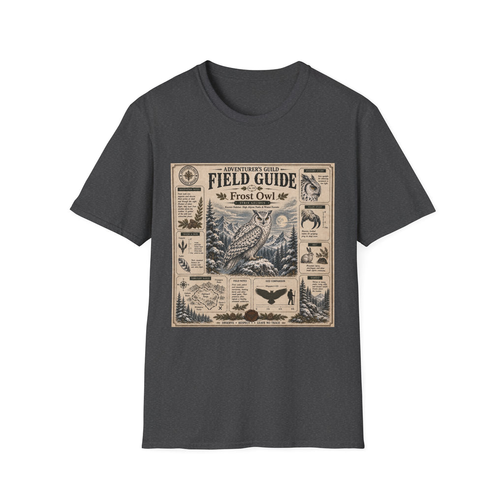 Frost Owl Field Guide Poster T-Shirt