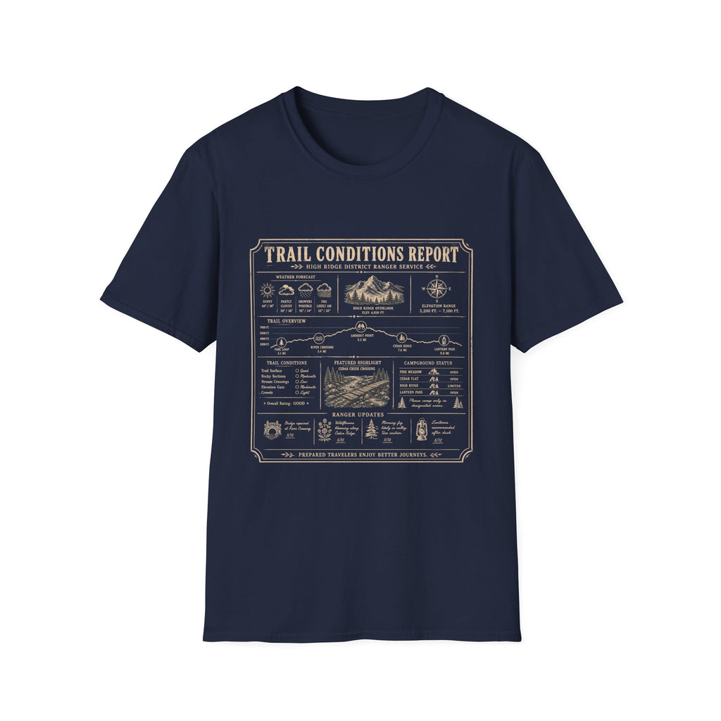Trail Conditions Report T-Shirt