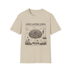 King’s Lantern Lichen Herbarium Plate T-Shirt