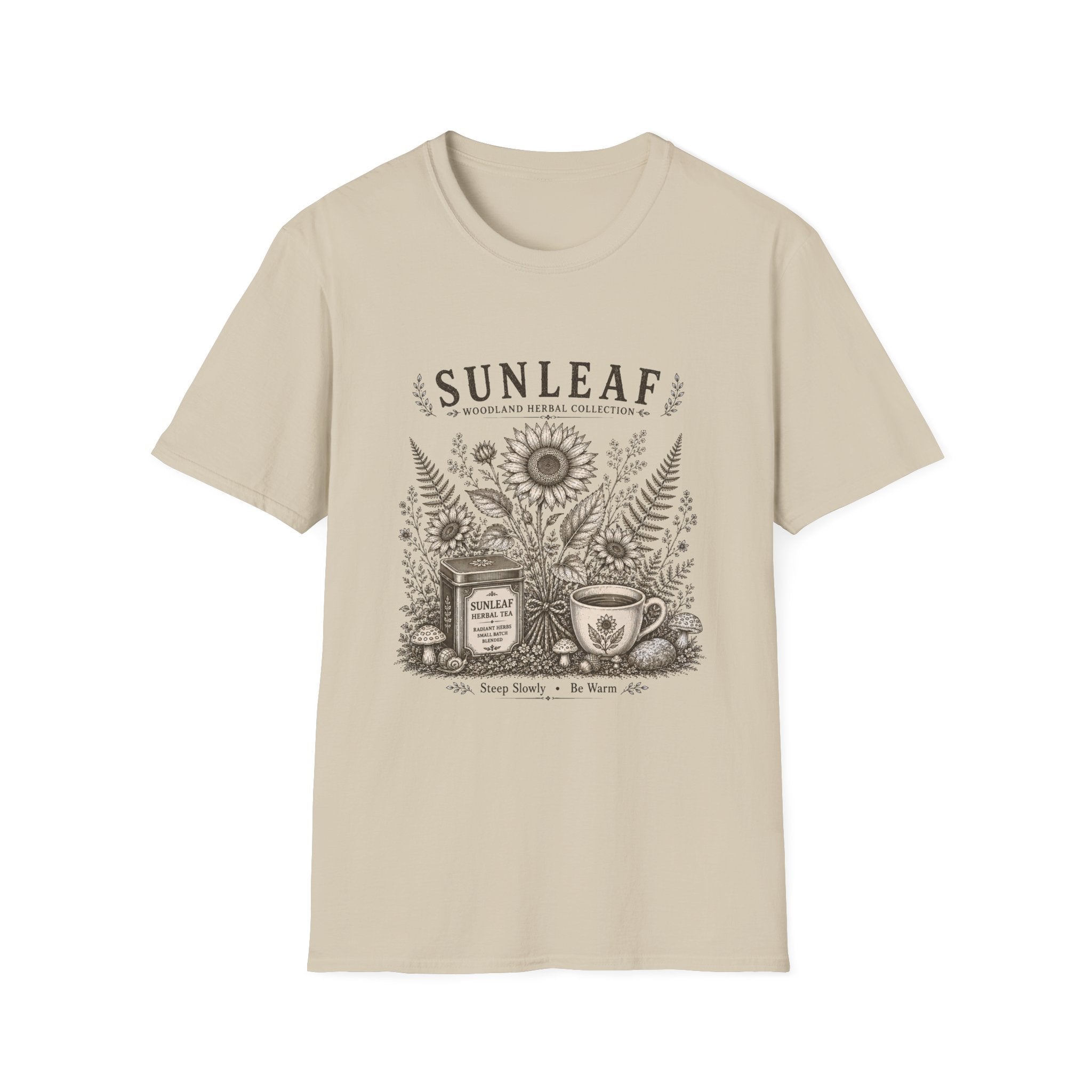 Sunleaf Woodland Herbal Tea T-Shirt