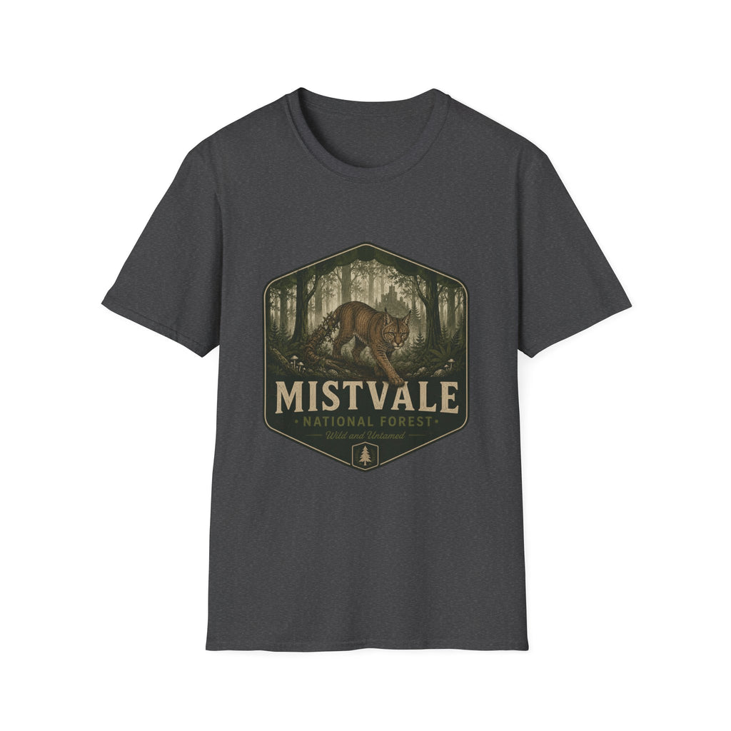 Mistvale National Forest Briar Cat Patch T-Shirt