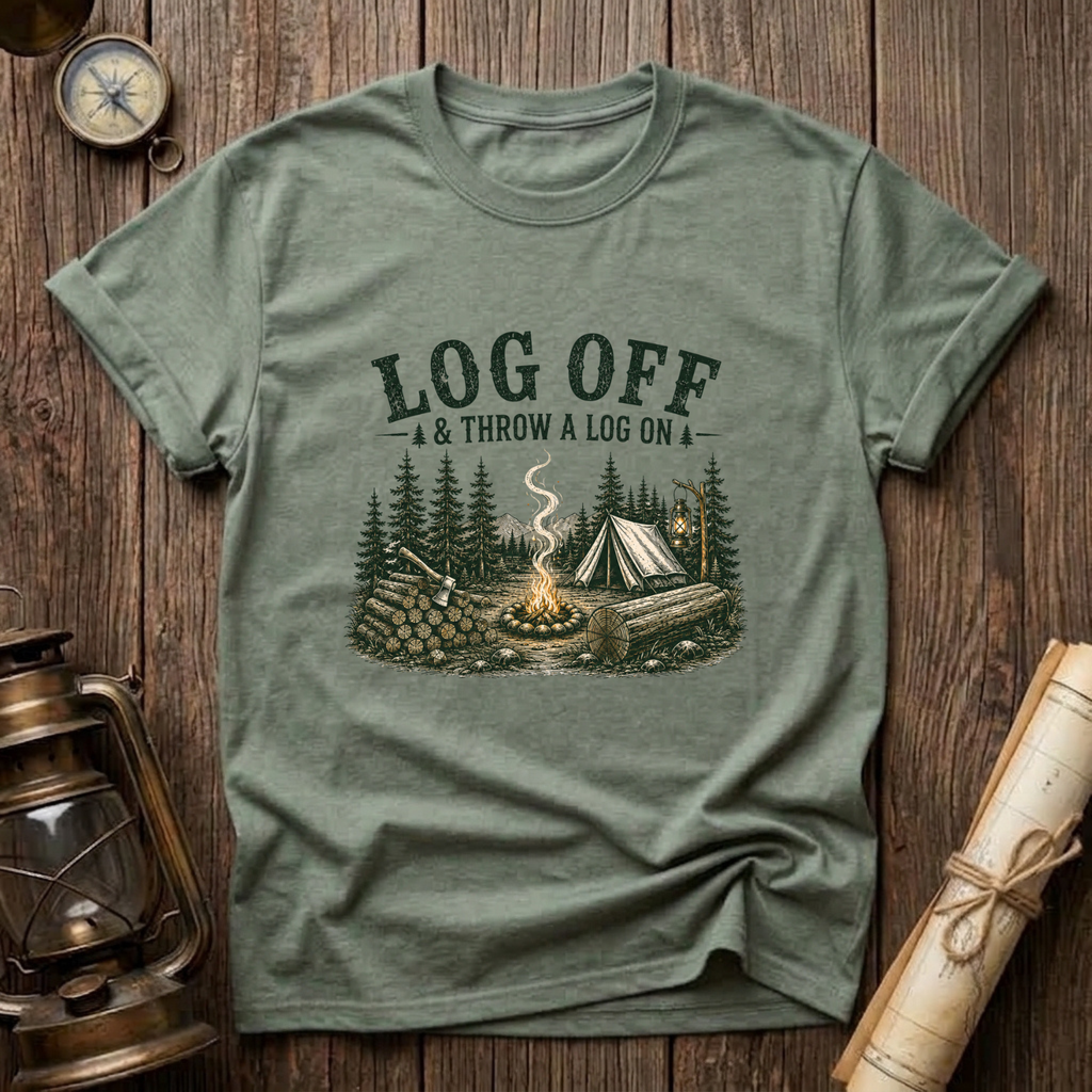 Log Off & Throw a Log On