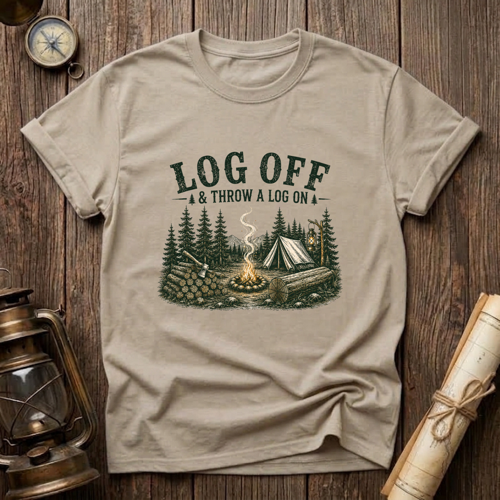 Log Off & Throw a Log On