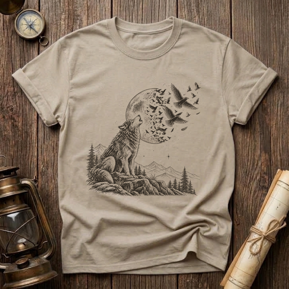 Moonlit Wolf